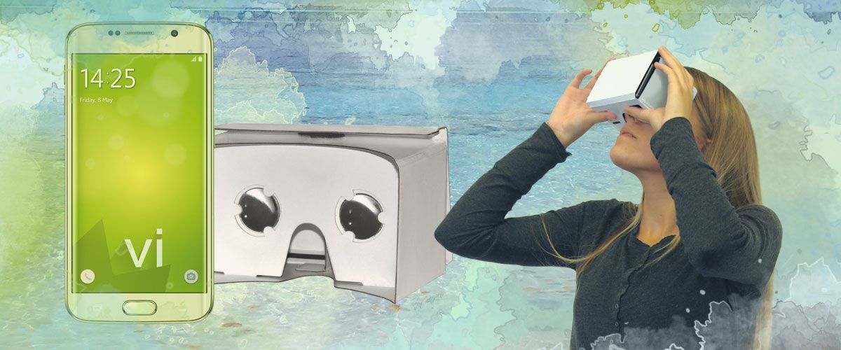 Cardboard VR für virtuelle Reisen